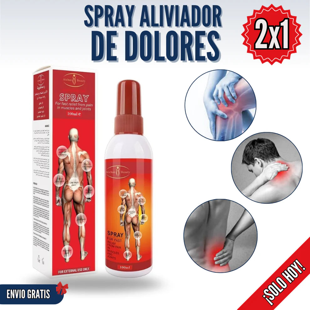 ¡¡EXCLUSIVO!! Spray Analgesico Profesional - Oferta 2X1 $19.990
